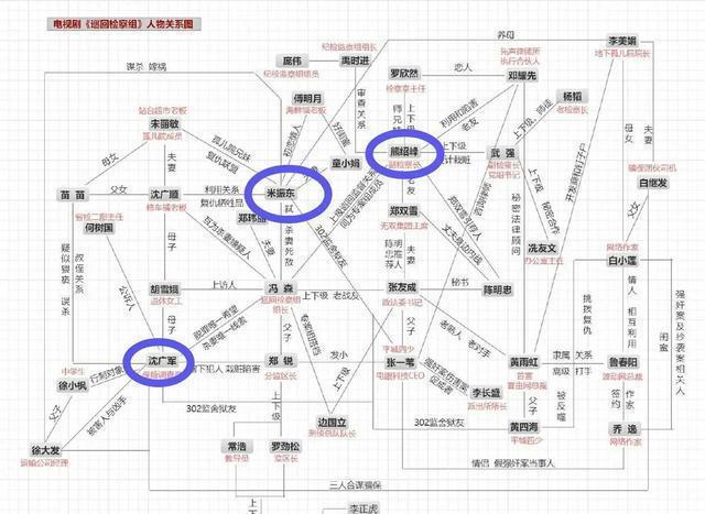 巡回检察组:人物关系图曝光,害冯森妻子的凶手是米振东,太意外