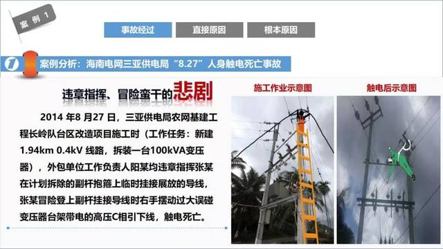 又有2名电工被电死,真不应该!这份触电事故案例分析ppt你一定用得着